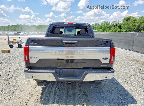 1FTEW1E45LFC38577 2020 FORD F150 Black უკანა ხედი