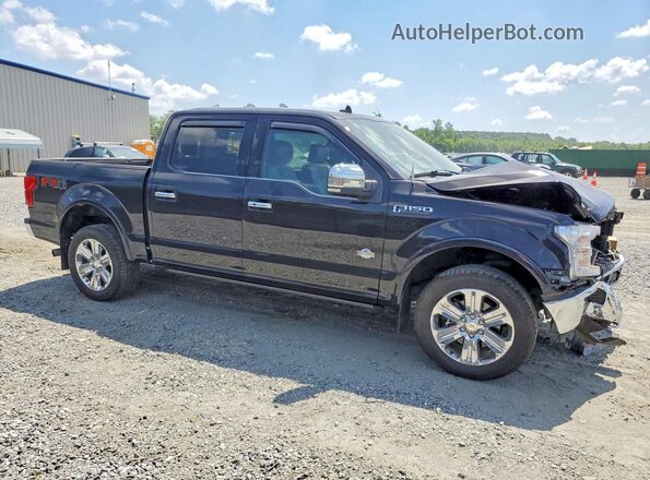 1FTEW1E45LFC38577 2020 FORD F150 Black წინა მარჯვენა