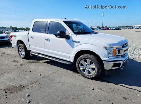 1FTEW1E45LKF44735 2020 FORD F150 White Delantero derecho