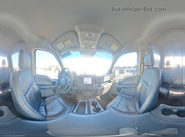 1FTEW1E45LKF44735 2020 FORD F150 White Vista de la etiqueta del VIN
