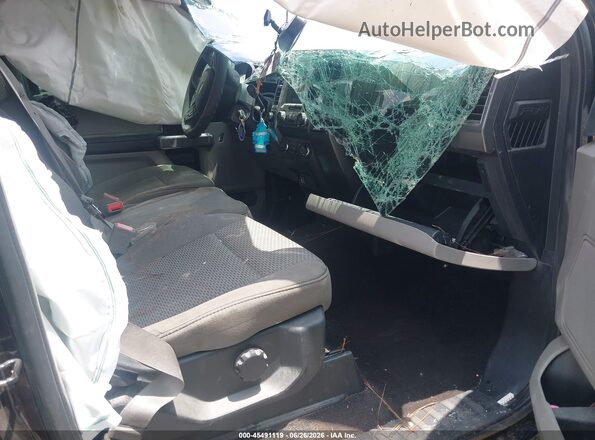1FTEW1E46LFA24004 2020 FORD F150 Black Front interior view