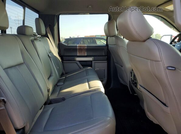 1FTEW1E46LFB44367 2020 FORD F150 Red Vista de los asientos traseros