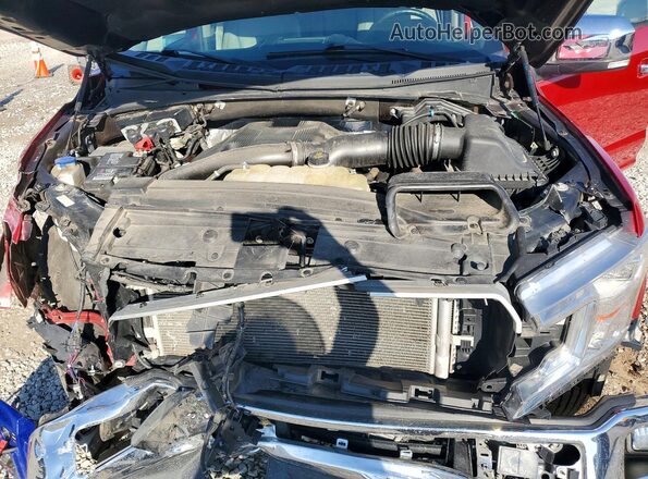 1FTEW1E46LFB44367 2020 FORD F150 Red Vista interior trasera