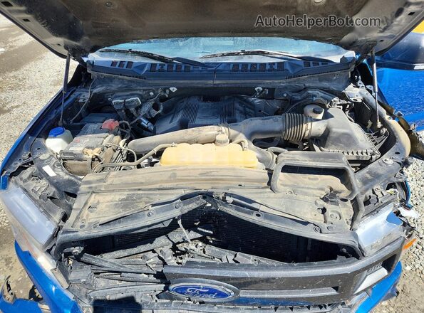 1FTEW1E47KFA12023 2019 FORD F150 Blue 