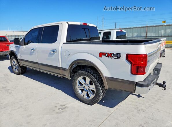 1FTEW1E47KFD32684 2019 FORD F150 White Հետևի ձախ