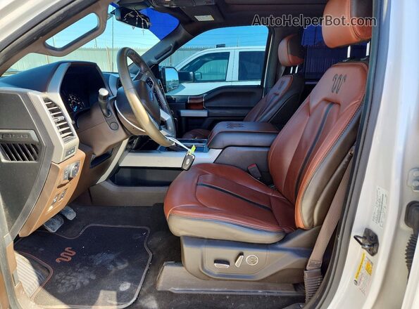 1FTEW1E47KFD32684 2019 FORD F150 White Սալոնի դիմացի տեսք