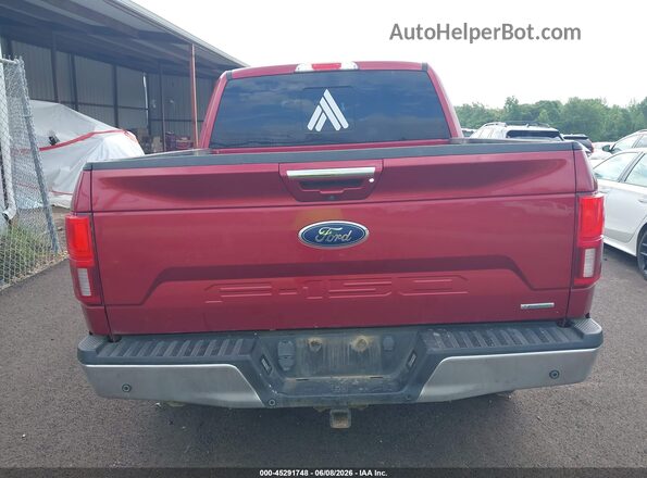 1FTEW1E47KKD12586 2019 FORD F150 Burgundy 