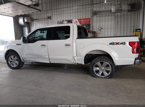 1FTEW1E47LFB79192 2020 FORD F150 White სალონის 360-გრადუსიანი ხედი