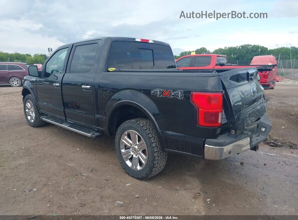 1FTEW1E48LKE14965 2020 FORD F150 Black Rear left