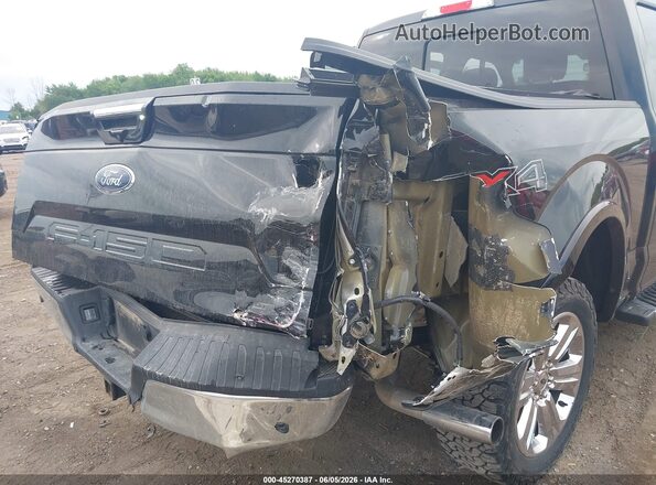 1FTEW1E48LKE14965 2020 FORD F150 Black Front view