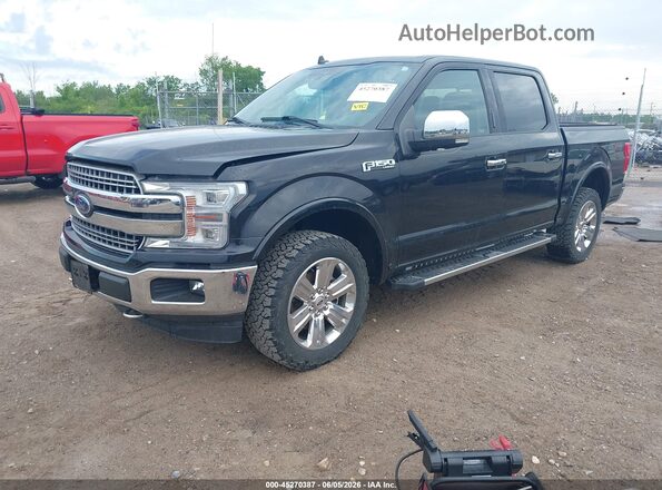1FTEW1E48LKE14965 2020 FORD F150 Black Front left