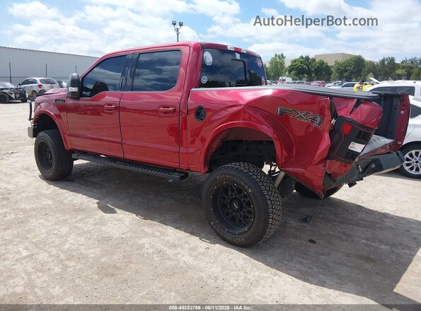 1FTEW1E49LFC04898 2020 FORD F150 Красный Задняя левая четверть