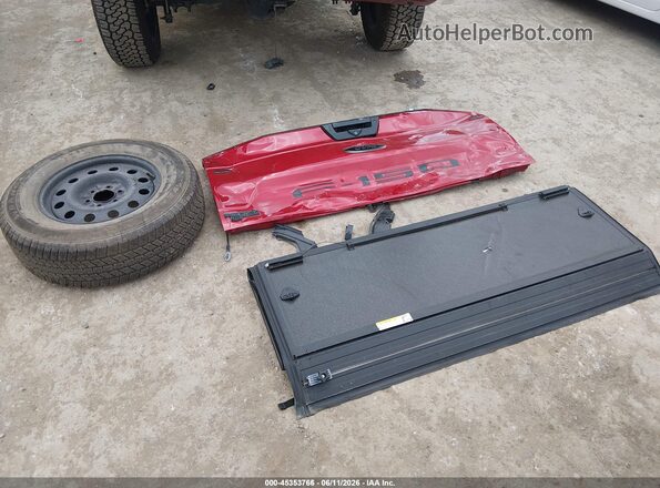 1FTEW1E49LFC04898 2020 FORD F150 Красный Вид щитка приборов