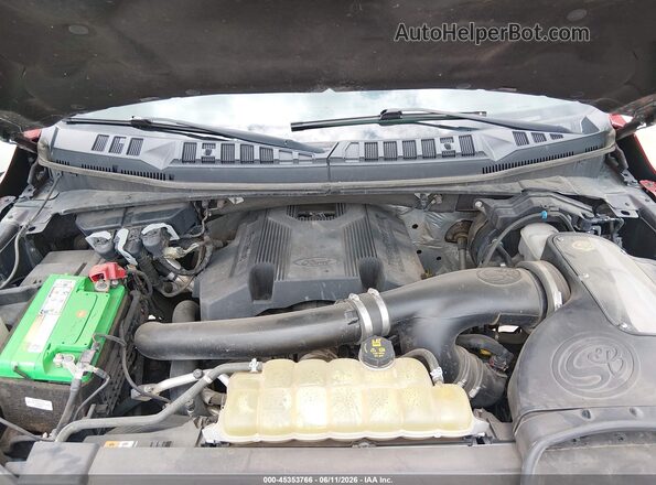1FTEW1E49LFC04898 2020 FORD F150 Красный Вид сзади