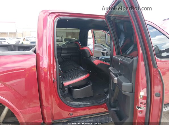 1FTEW1E49LFC04898 2020 FORD F150 Красный Вид наклейки с VIN-кодом