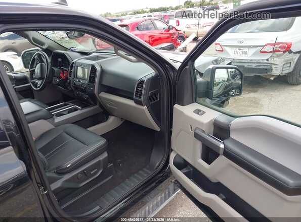 1FTEW1E4XKFA80574 2019 FORD F150 Black Սալոնի դիմացի տեսք