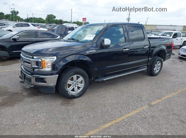 1FTEW1E4XKFA80574 2019 FORD F150 Black Առջևի ձախ երեք քառորդ տեսարան