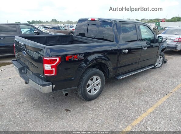 1FTEW1E4XKFA80574 2019 FORD F150 Black Հետևի աջ