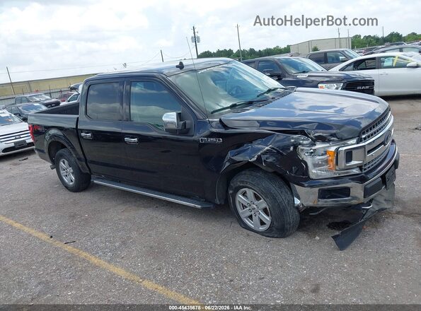 1FTEW1E4XKFA80574 2019 FORD F150 Black Սալոնի հետևի տեսք