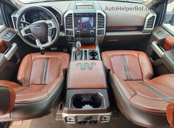 1FTEW1E4XKFB90363 2019 FORD F150 Red წინა პანელის ხედი