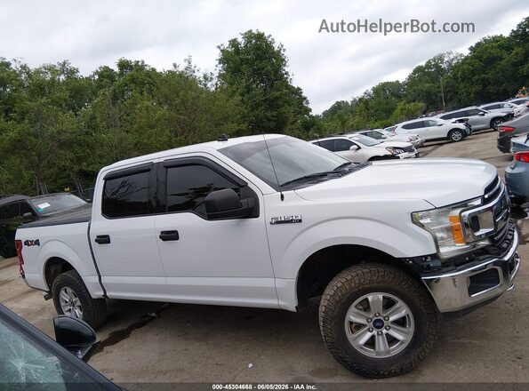 1FTEW1E4XKFC12328 2019 FORD F150 White Widok wnętrza z tyłu