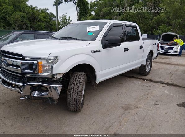 1FTEW1E4XKFC12328 2019 FORD F150 White Przód lewy