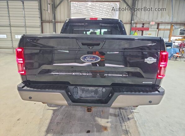 1FTEW1E4XLFC48604 2020 FORD F150 Черный Вид сзади
