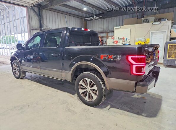 1FTEW1E4XLFC48604 2020 FORD F150 Черный Задняя левая четверть