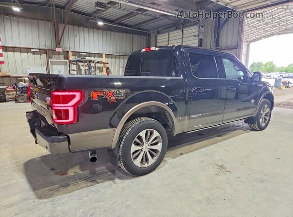 1FTEW1E4XLFC48604 2020 FORD F150 Черный Задняя правая четверть