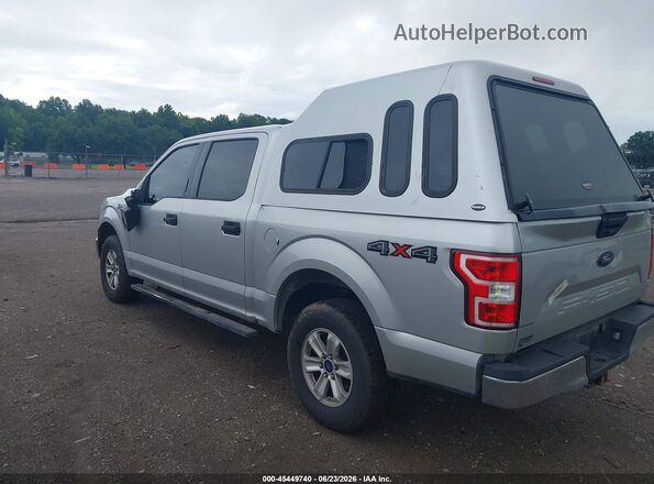 1FTEW1E50JFC65062 2018 FORD F150 Silver Задня ліва чверть