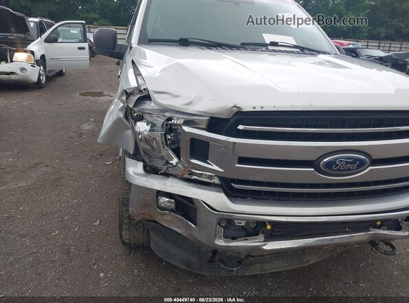 1FTEW1E50JFC65062 2018 FORD F150 Silver Вид спереду