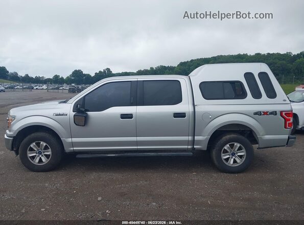 1FTEW1E50JFC65062 2018 FORD F150 Silver Панорамний вид салону 360°