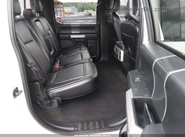 1FTEW1E50KFA37306 2019 FORD F150 White Widok naklejki z numerem VIN