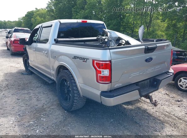 1FTEW1E50KFB56358 2019 FORD F150 Silver უკანა მარცხენა