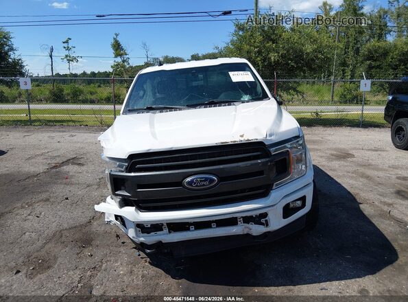 1FTEW1E50KFB58840 2019 FORD F150 White Սարքավորումների վահանակի տեսք