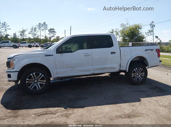 1FTEW1E50KFB58840 2019 FORD F150 White Սալոնի 360 աստիճան տեսք