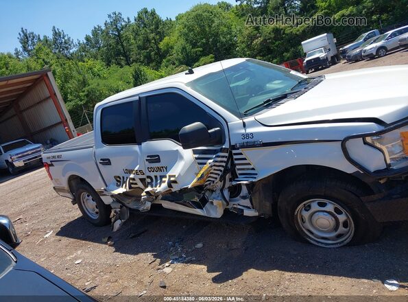 1FTEW1E50LFC42383 2020 FORD F150 White უკანა სალონის ხედი