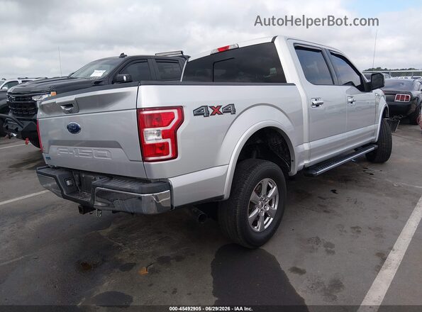 1FTEW1E51KFC11612 2019 FORD F150 Silver Задня права чверть