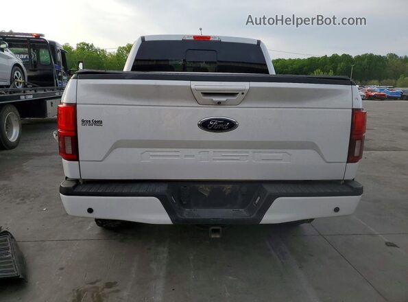 1FTEW1E51KFC68618 2019 FORD F150 White Vista trasera