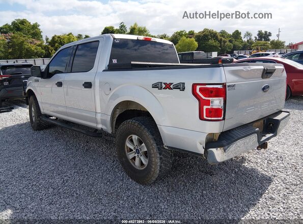 1FTEW1E52JFA07951 2018 FORD F150 Silver Հետևի ձախ