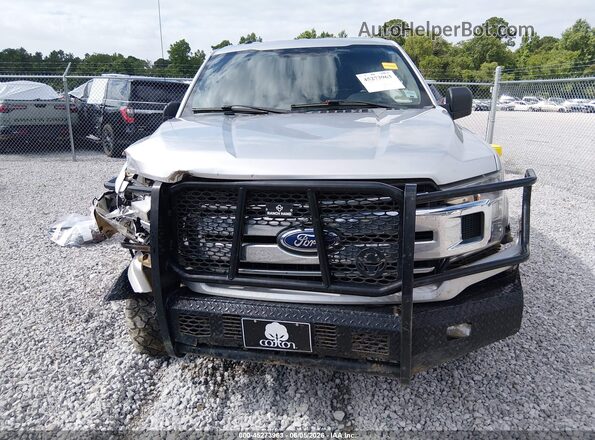 1FTEW1E52JFA07951 2018 FORD F150 Silver Սարքավորումների վահանակի տեսք