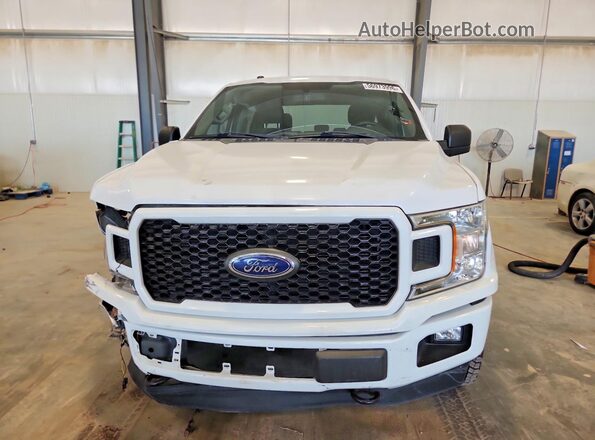 1FTEW1E52JKE36773 2018 FORD F150 White Widok z przodu