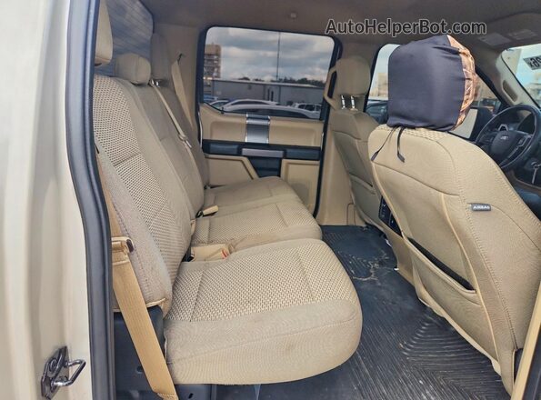 1FTEW1E52JKF70067 2018 FORD F150 Cream 