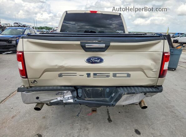 1FTEW1E52JKF70067 2018 FORD F150 Cream 