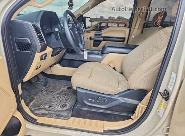 1FTEW1E52JKF70067 2018 FORD F150 Cream 