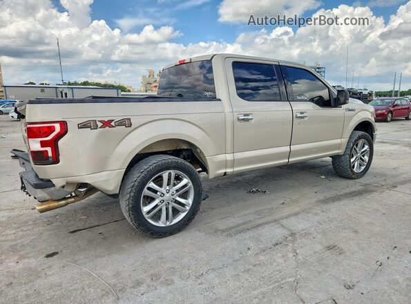 1FTEW1E52JKF70067 2018 FORD F150 Cream 
