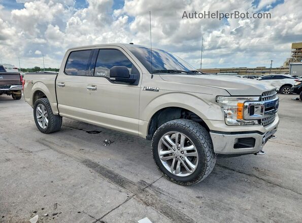 1FTEW1E52JKF70067 2018 FORD F150 Cream 