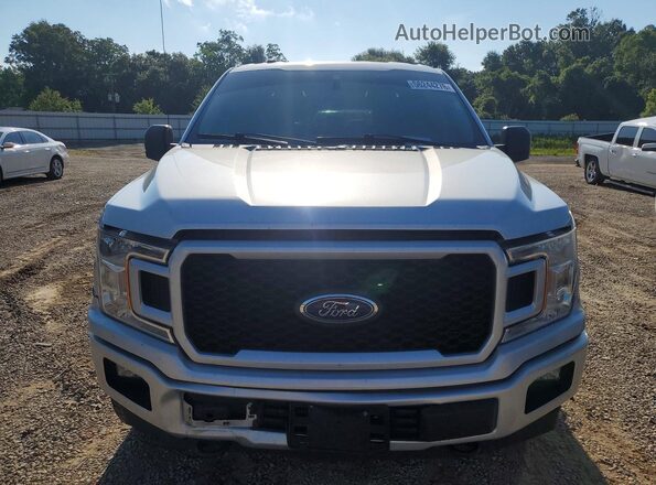 1FTEW1E52KKD50185 2019 FORD F150 Silver Front view