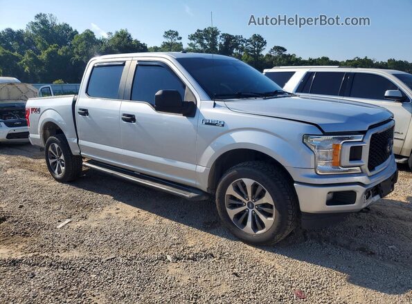 1FTEW1E52KKD50185 2019 FORD F150 Silver Front right