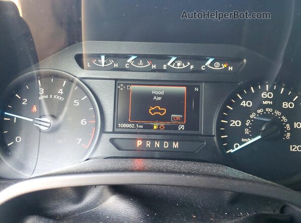 1FTEW1E52KKD50185 2019 FORD F150 Silver Instrument cluster view
